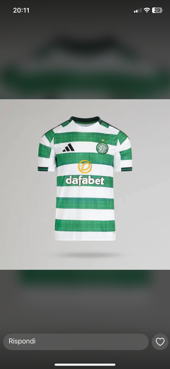 Maillot de Football Vert et Blanc