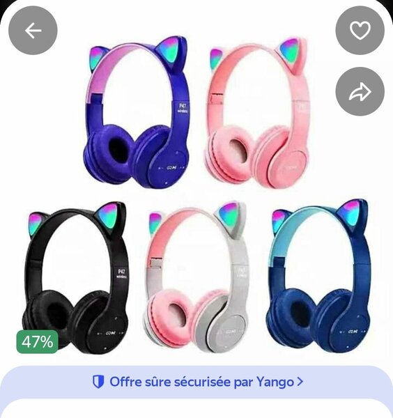 Casque p47m Oreilles