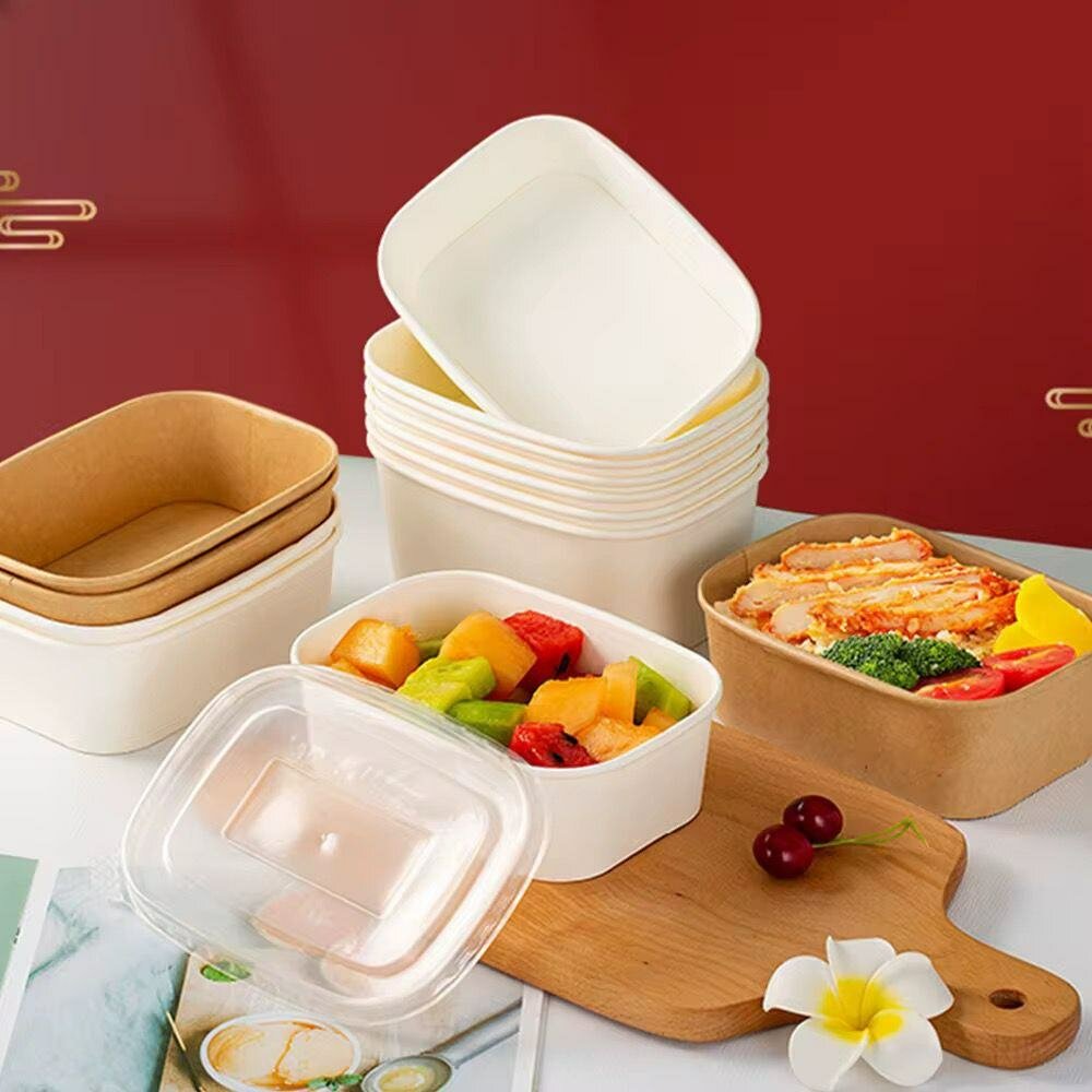 Boîtes Alimentaires Compostables 500ml