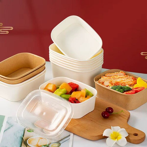 Boîtes Alimentaires Compostables 500ml