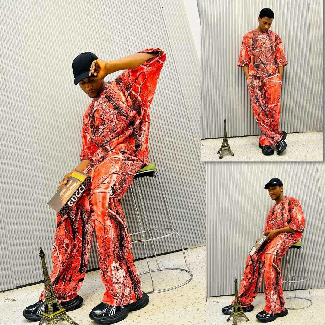 Nice top and down for men