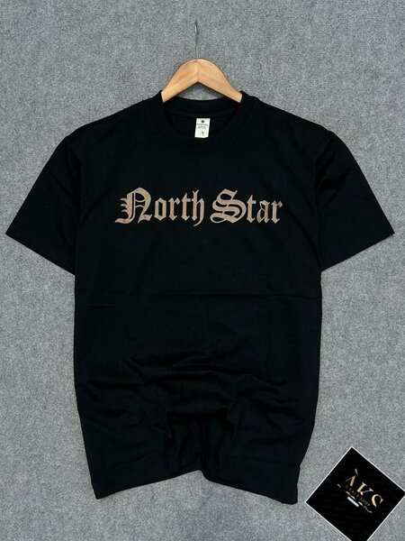T-shirt noir "North Star"