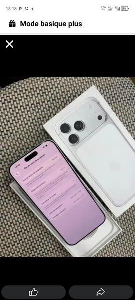 Smartphone moderne 128 Go