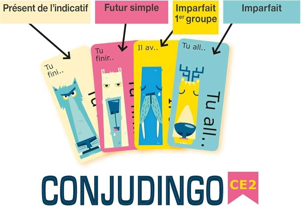 Conjugindo CE2 - Jeu de conjugaison pour enfants
