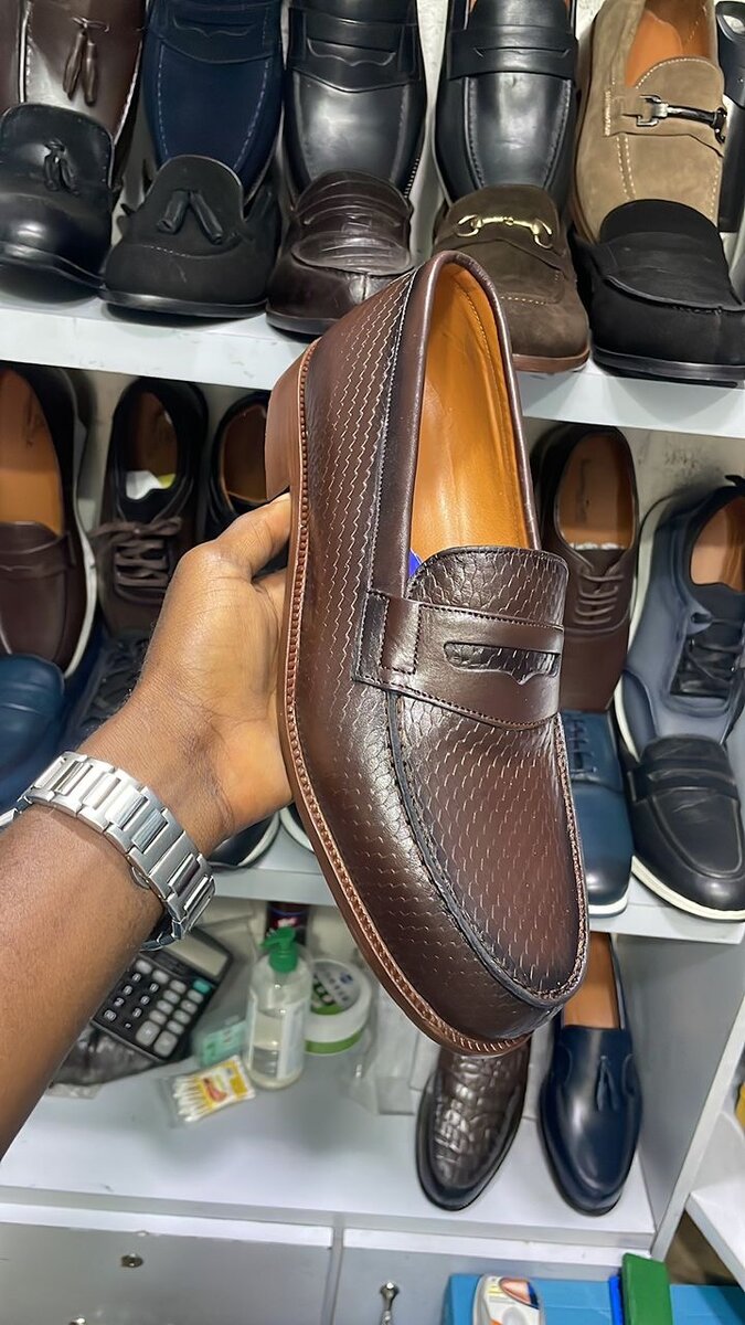 Mocassins en cuir élégants