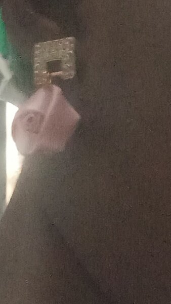Boucles d'oreilles fleur rose