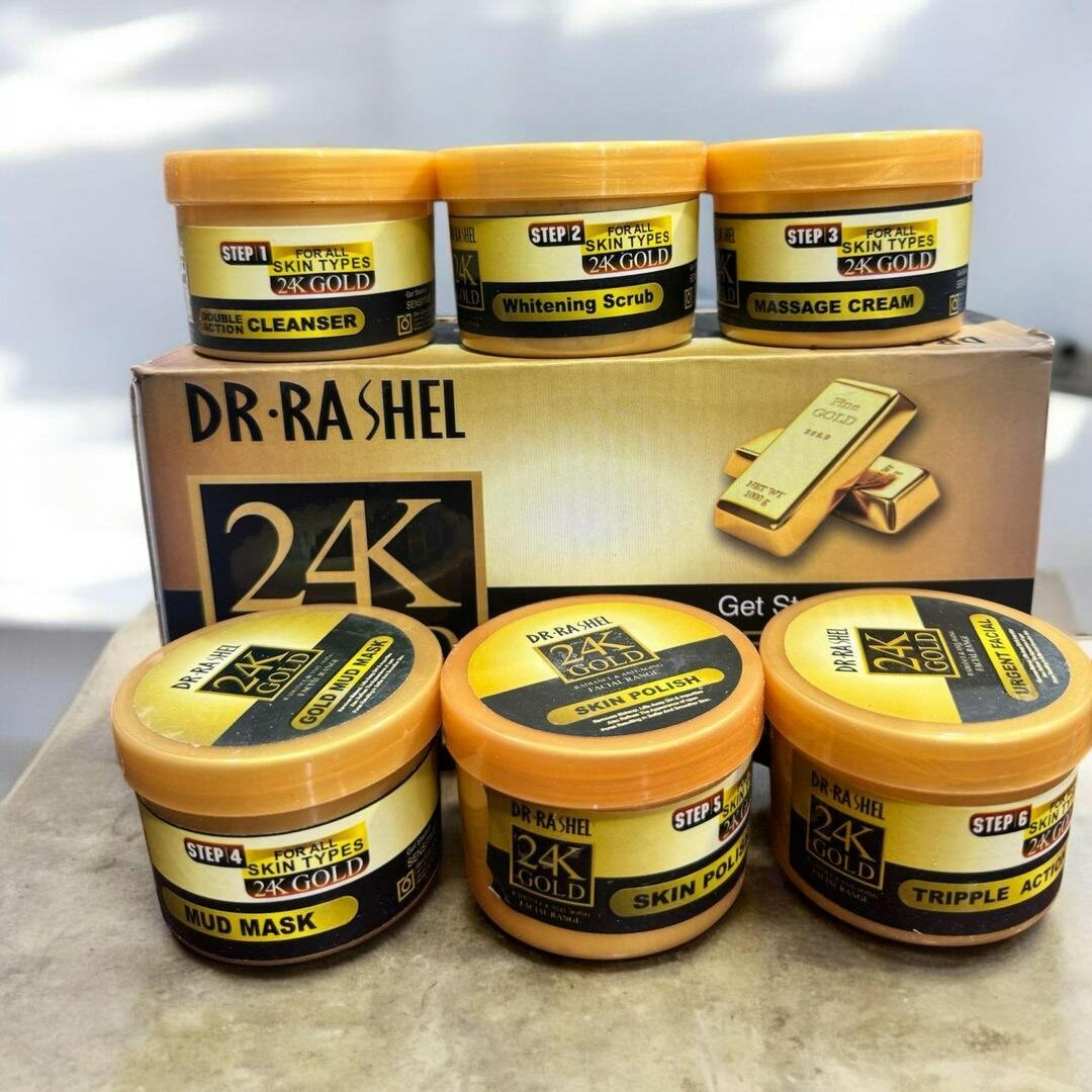 24K Gold waiting and glowing hydra facial kit for all skin t
