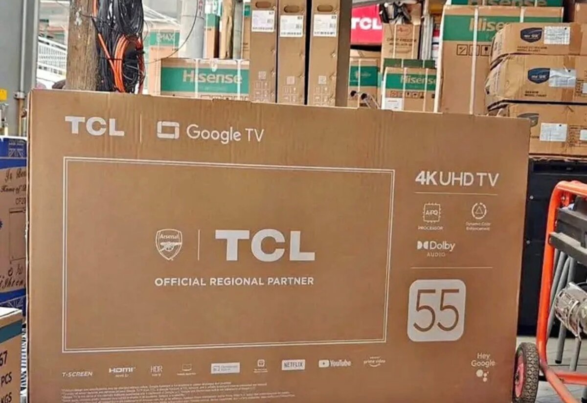 TCL 55'' 4K UHD TV Google TV