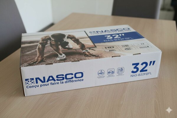 Téléviseur LED NASCO 32" HD