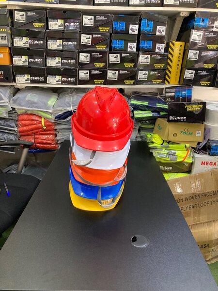 Saftety Helmet with chin strap