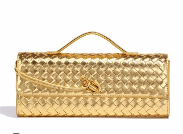 Elegant Woven Clutch Bag