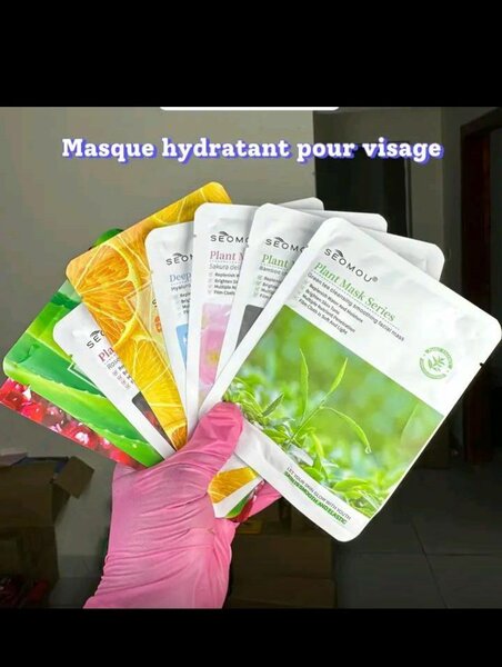 Masques visage hydratants