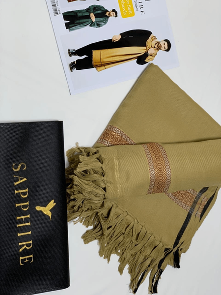 Men's Wool Shawl 1pc