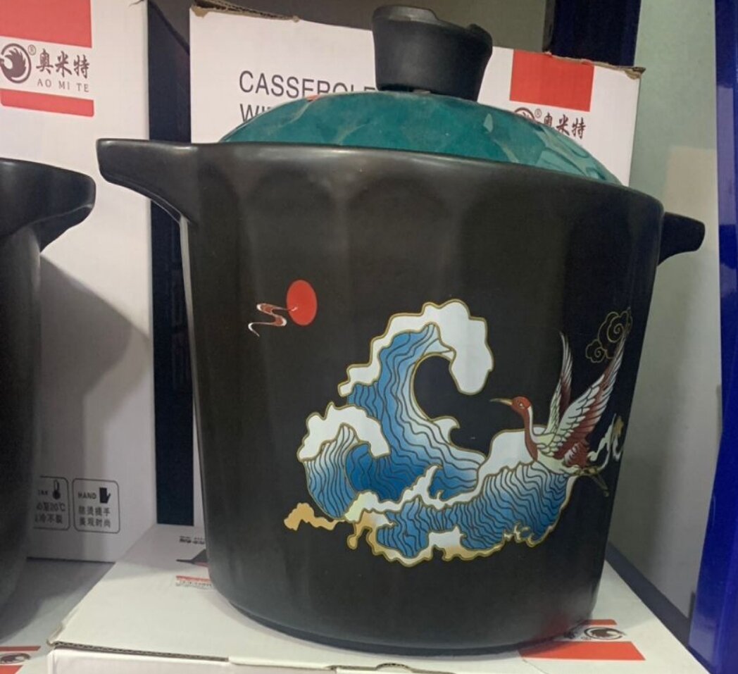 3.2-6L CERAMIC COOKING POT