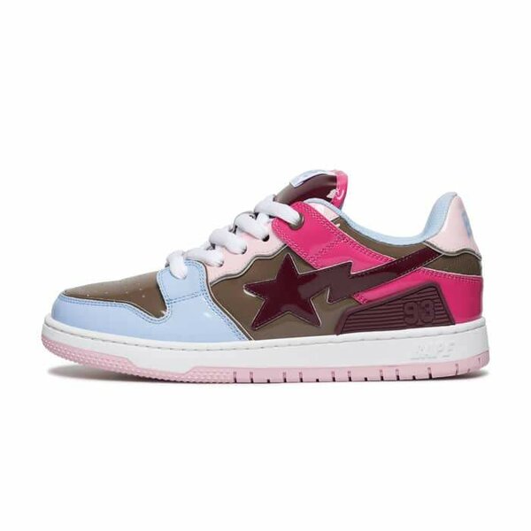 Sneakers multicolores tendance
