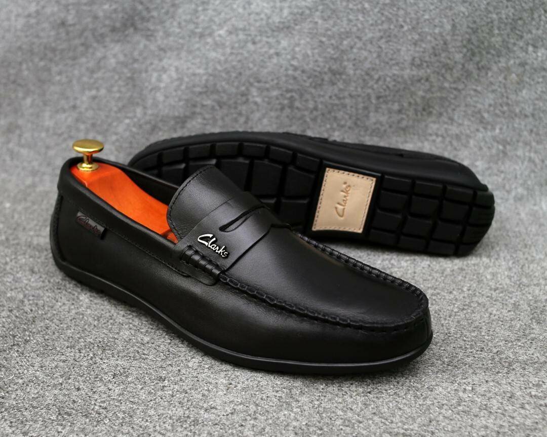 Mocassins en cuir élégants homme