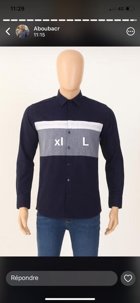 Chemise moderne pour hommes