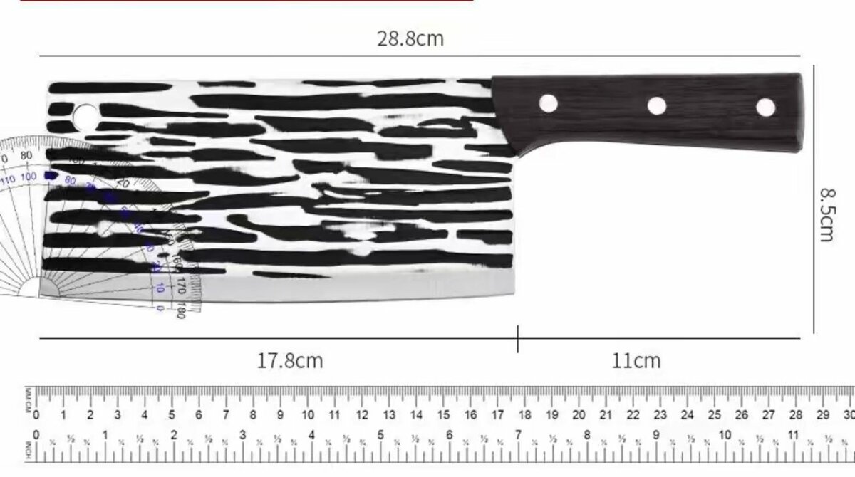 Couteau chef cuisinier spécial