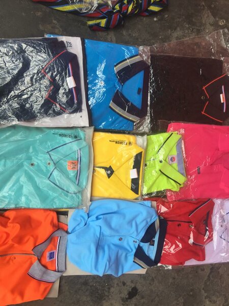 Men t-shirts and cosmetics