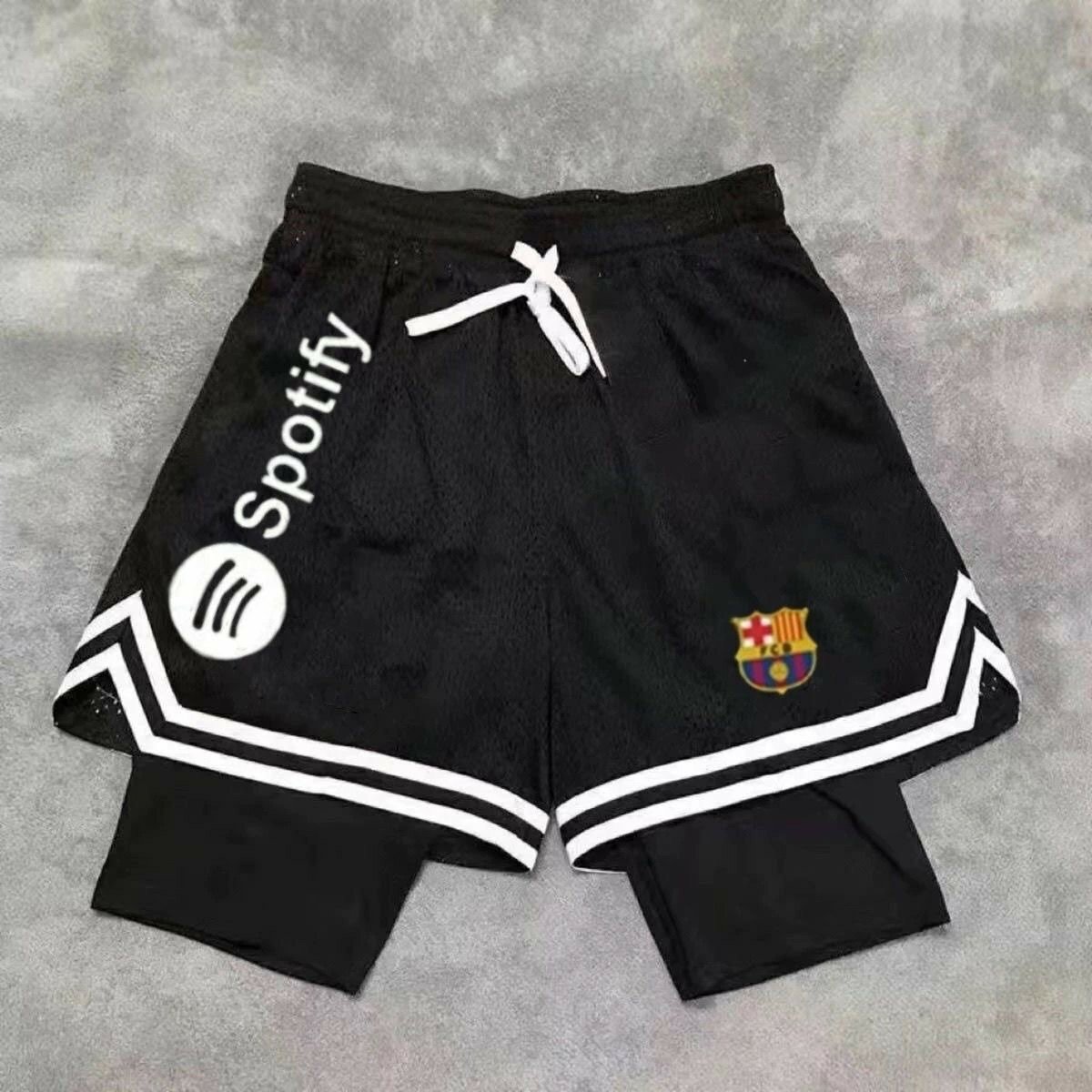 Short sport avec collant