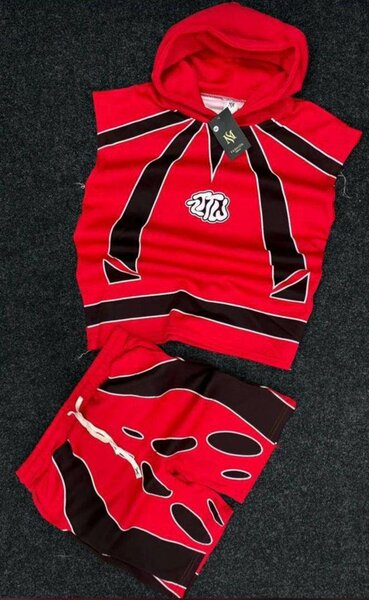 Ensemble Streetwear Sans Manches