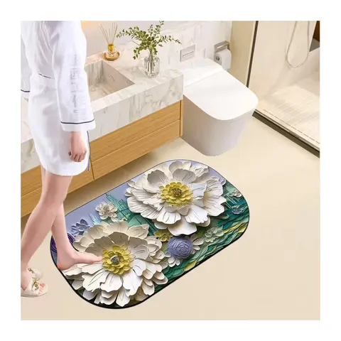 Tapis de sol floral