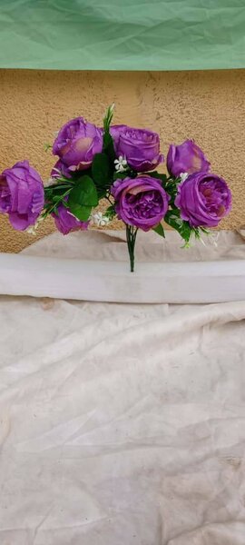 Vibrant Faux Flower Bouquet