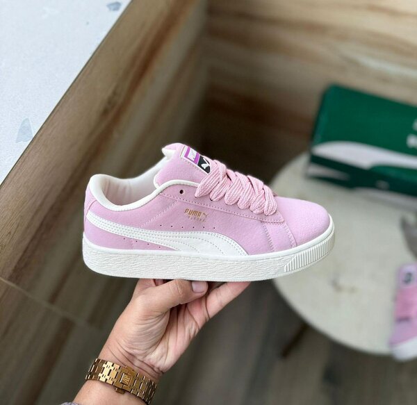 Baskets Puma roses tendance