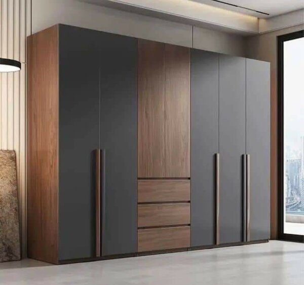 Armoire moderne avec portes et tiroirs