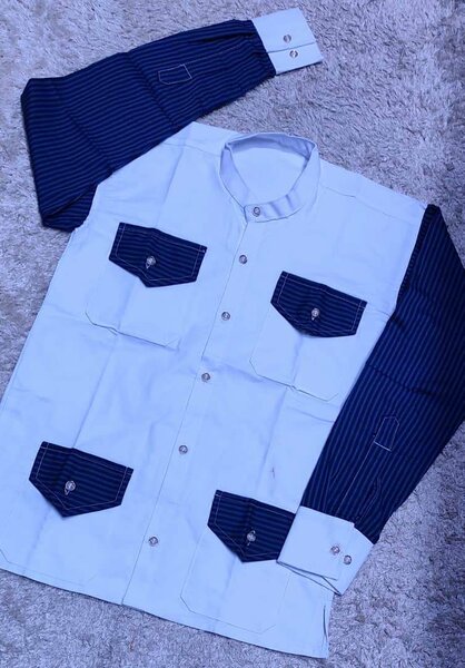 Chemise à motifs élégante