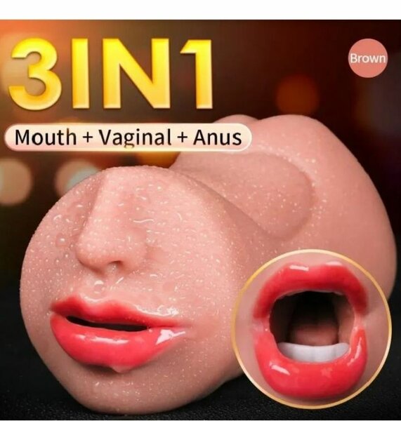 Masturbateur vagin anus bouche