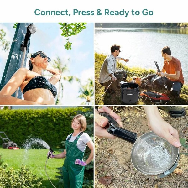 Douche extérieure intelligente