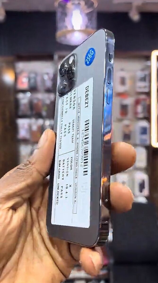 Smartphone haute capacité 256GB