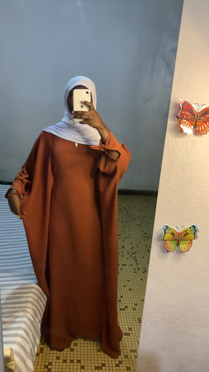 Robe Makeba Bleu Élégante