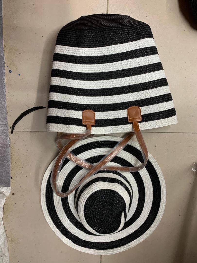 Ensemble Sac et Chapeau Plage