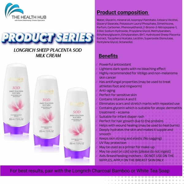 Sheep Placenta Sod Cream(Protein)