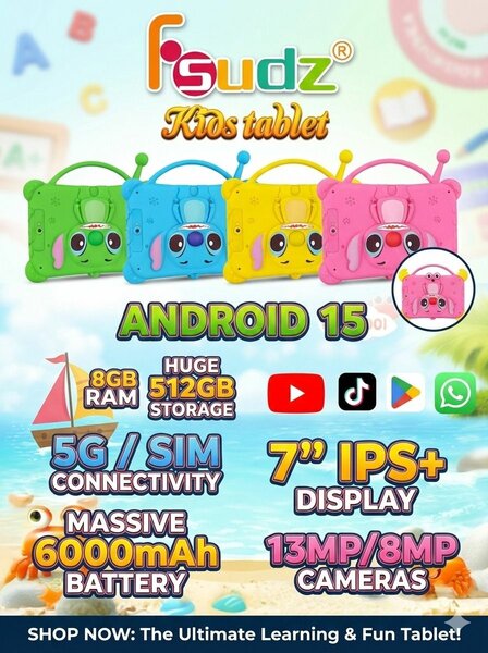 Tablette Junior F-sudz 7"