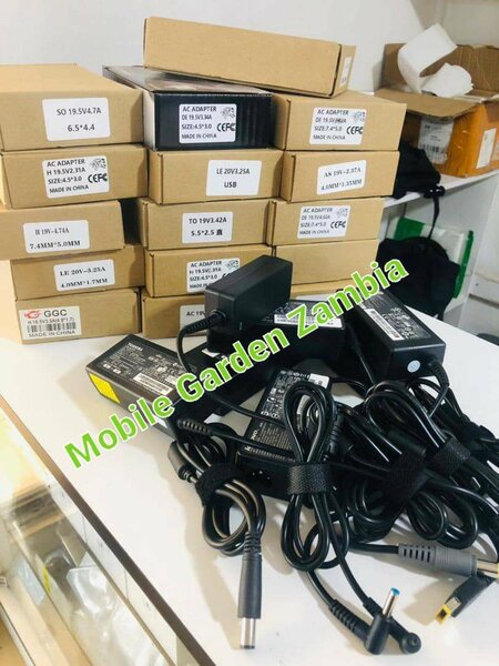 Laptops chargers,  power packs