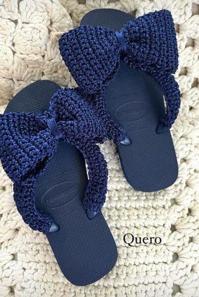 Tongs en Crochet Élégantes