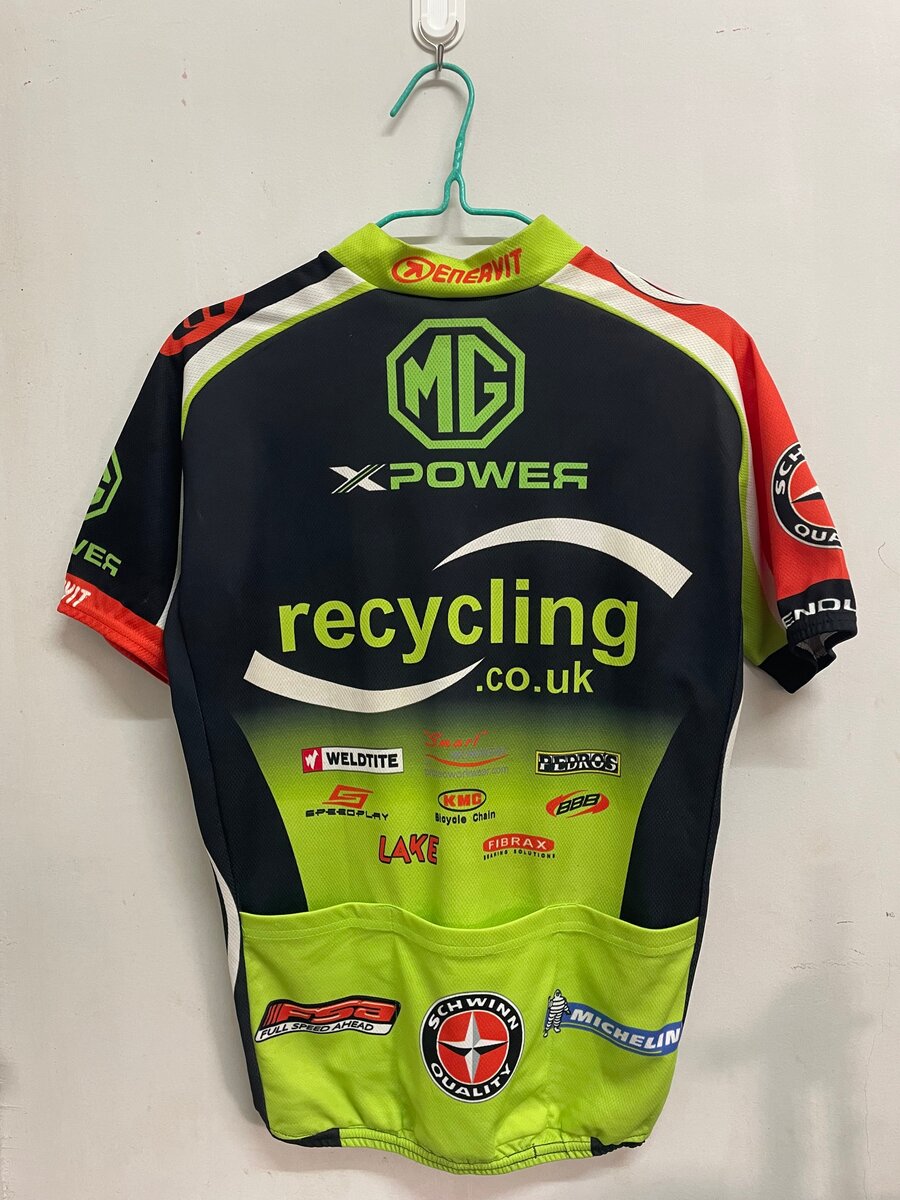 Maillot de cyclisme recyclé