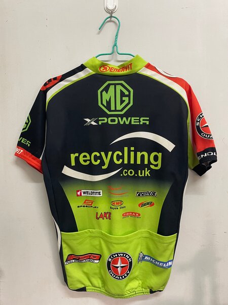 Maillot de cyclisme recyclé