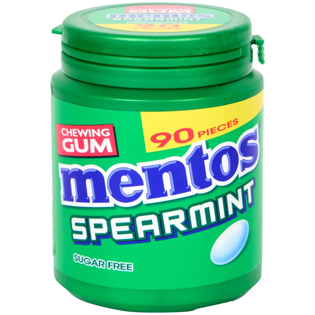 Gommes sans sucre Mentos