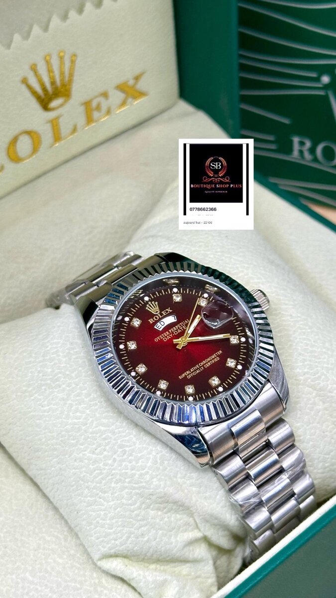 Montre rolex authentique