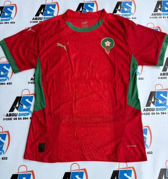 Maillot de football Maroc