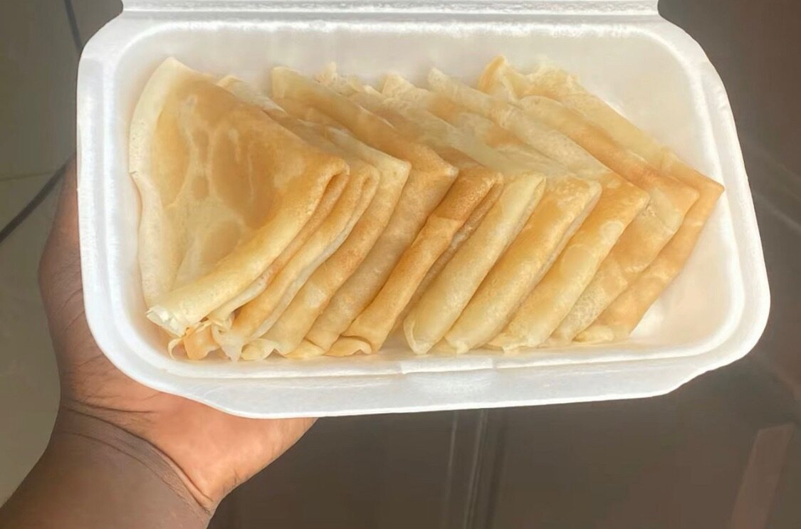 Crêpes nature&cerelac