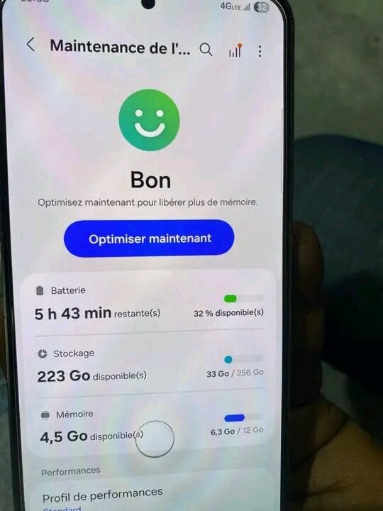 Smartphone Samsung moderne