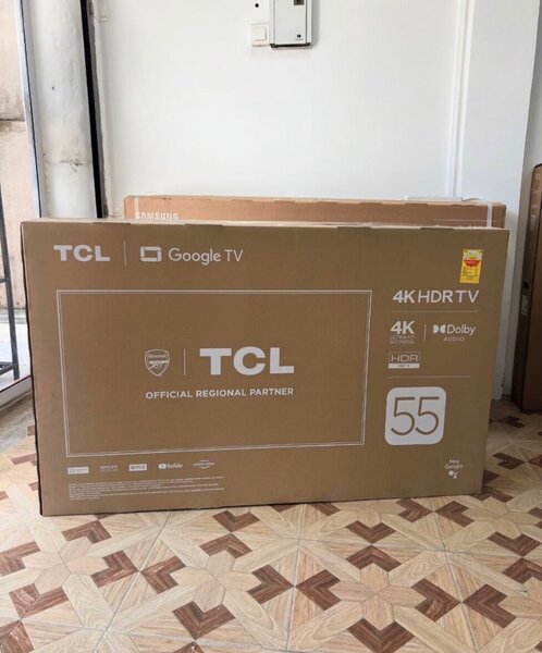 TCL 55inches television, smart