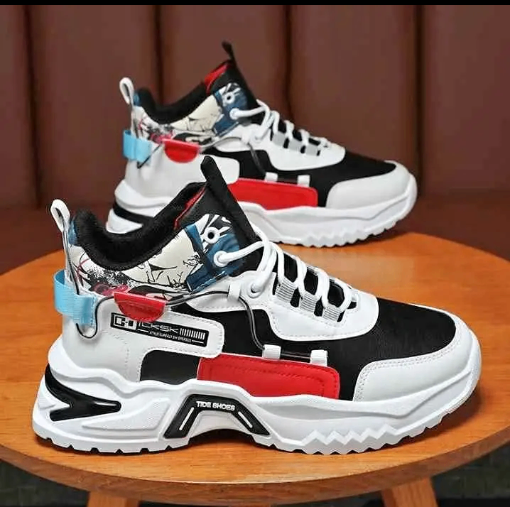 Sneakers mode homme multicolores