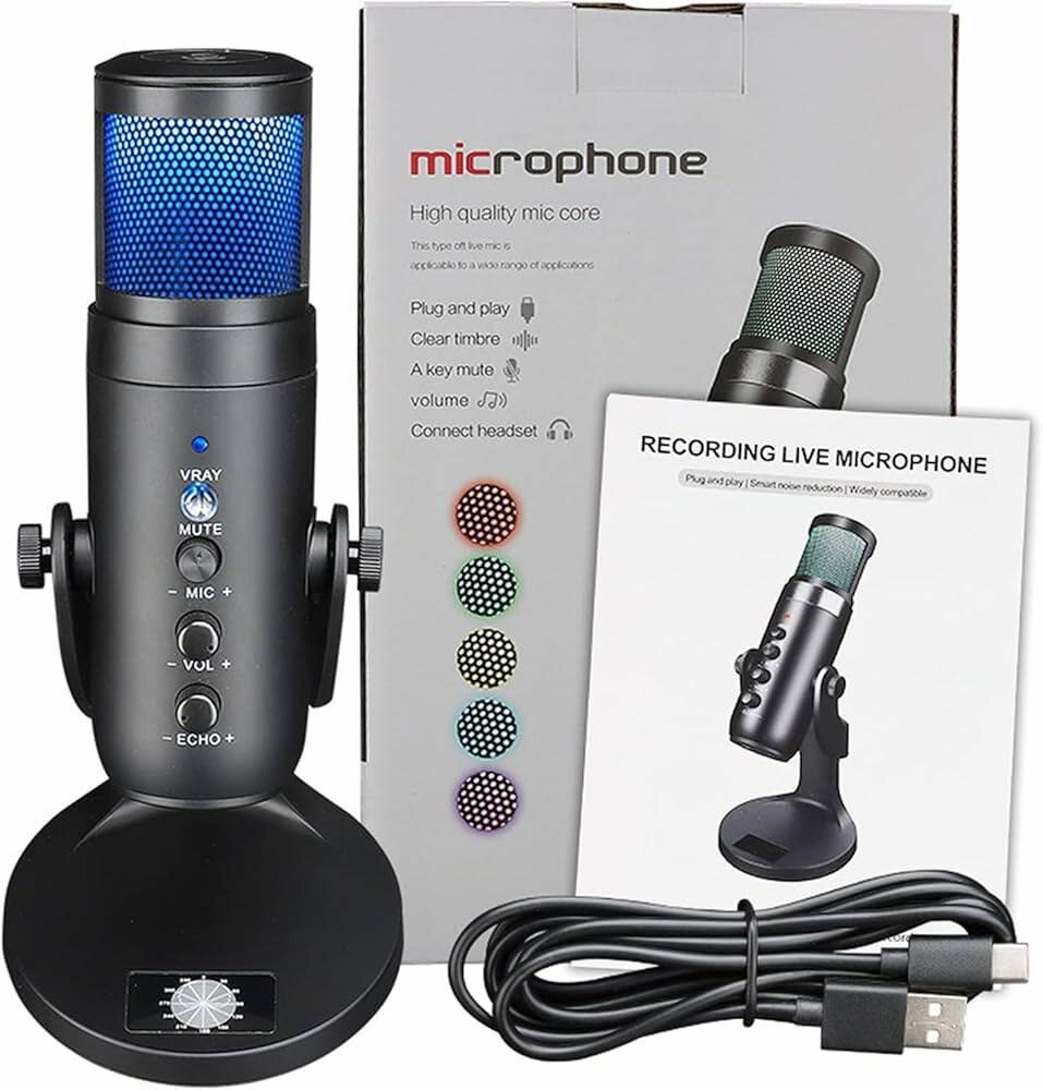 USB DESKTOP PODCAST MICROPHONE
