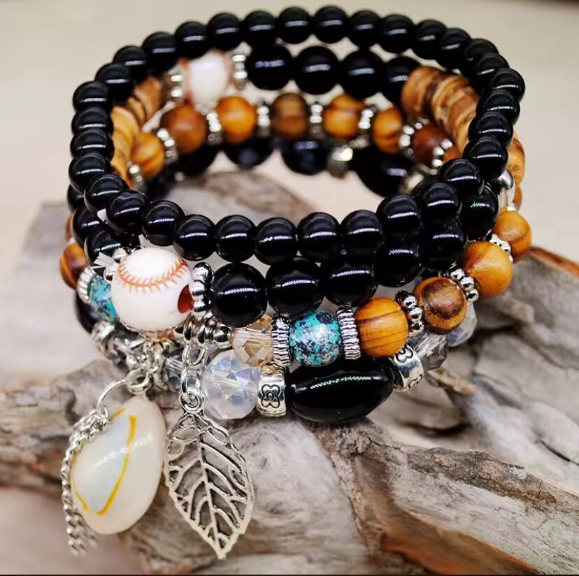 Bracelets colorés bohèmes